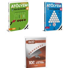 Anla Kazan Yayınları 2027 Arı 6 Sınıf Atölyem Fen Fenito Bilimleri + Matematik Matemito Güncel Soru + Ankapade 3'lü Set