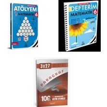 Anla Kazan Yayınları 2027 Arı 6 Sınıf Matemito Güncel Matematik Atölyem Soru + Defterim Konu + Anla Kazan Paragraf Deneme 3'lü Set