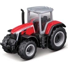 Maisto Mini Work Machines 4'lü Set - Massey Ferguson