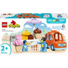 LEGO Duplo Bluey - Bluey ile Dondurma Gezisi 10458