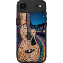 BG AKSESUAR iPhone 17 Air Uyumlu Akustik Desenli Kamera Korumalı Darbelere Dayanıklı Kılıf