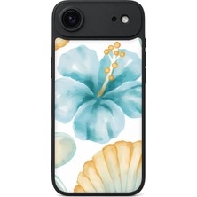 BG AKSESUAR iPhone 17 Air Uyumlu Suluboya Desenli Kamera Korumalı Darbelere Dayanıklı Kılıf