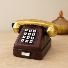 Kahveci Elektronik Store Ankesörlü Telefon Dekoratif Biblo - Reçine 9.5x9.5 cm