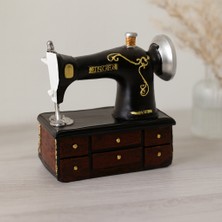 Kahveci Elektronik Store Vintage Dikiş Makinesi Biblo - Reçine 20X15X8.5 cm