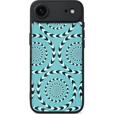 BG AKSESUAR iPhone 17 Air Uyumlu Optik Desenli Kamera Korumalı Darbelere Dayanıklı Kılıf