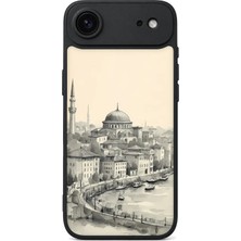 BG AKSESUAR iPhone 17 Air Uyumlu Boğaziçi Desenli Kamera Korumalı Darbelere Dayanıklı Kılıf