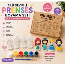 Wesank 4’lü Masal Kahramanları Boyama Seti