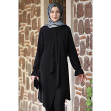 Esilanur Arya Tesettür Tunik Siyah