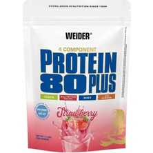 Weider 80 Plus Casein & Isolate & Whey & Egg Protein Tozu 500 Gram - Strawberry