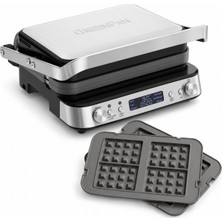 Greenpan Bistro Grill Tost Makinesi + Waffle Plakası Seti – 2000 W, Thermolon™ Volt Seramik Yüzey