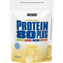 Weider 80 Plus Casein & Isolate & Whey & Egg Protein Tozu 500 Gram - Vanilla