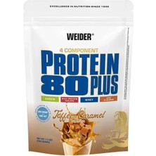 Weider 80 Plus Casein & Isolate & Whey & Egg Protein Tozu 500 Gram - Caramel