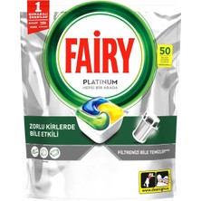 Fairy Platinum Bulaşık Makinesi Deterjanı Kapsülü/tableti 50 Yıkama 1 Adet