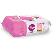 Sleepy Kişisel Bakım Havlusu Floral 100'LÜ