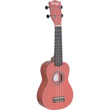 Stagg Us-Lıps Pembe Soprano Ukulele
