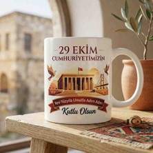 Aliva 29 Ekim Cumhuriyet Bayramı Özel Baskılı Kupa Bardak