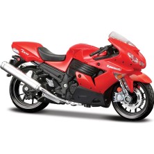Maisto 1:18 Kawasaki Ninja ZX-14R Model Motor - Kırmızı 39025-02