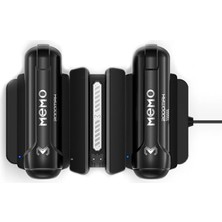 Northcity Memo DL10 - CX12 Telefon Soğutucu Fan Batarya Şarj Paneli + 2 Yedek Powerbank