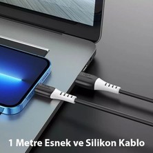 Northcity Hoco X82 iPhone Lightning To USB 2.4A Silikon Data ve Şarj Kablosu