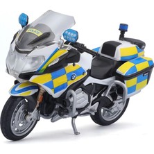 Maisto 1:18 Bmw R 1200 Rt Uk Police Model Motor 32306