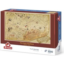 Mey İthalat Piri Reis Haritası 1000 Parça Puzzle