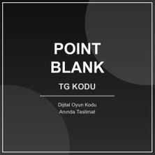 Point Blank 1800 Tg Dijital Oyun Pinleri Aylık Süre ile Hızlı Gönderim
