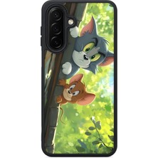 BG AKSESUAR Samsung Galaxy A26 Uyumlu Jerry Desenli Kamera Korumalı Darbelere Dayanıklı Kılıf