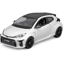 Maisto 1:24 2021 Toyota gr Yaris Model Araba 32909 - Beyaz