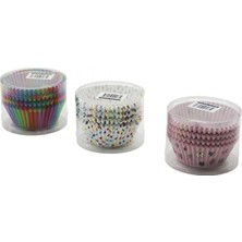 Pileli Store 1200 Adet Yuvarlak - Ince Muffin Kağıt Kek Kapsülü Ağız Çap: 6.5cm - Derinlik: 2.5cm (4887)