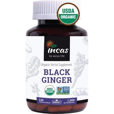 Incas Usda Organic Thai Black Ginger Kaempferia Thai Ginseng For Men Libido Booster 120 Vegan Caps