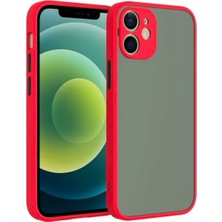 Northcity iPhone 12 6.1inç Kamera Korumalı Premium Silikon Kılıf