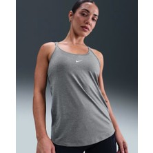 Nike One Classic IB9389-084 Dri-Fıt Askılı Kadın Atleti - Gri