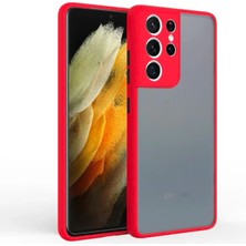 Northcity Sm Galaxy S21 Ultra Ultra Kamera Korumalı Premium Silikon Kılıf