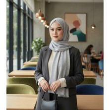 Lady Coco Kendinden Desenli Yaz Esintisi Krep Şal