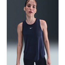Nike One Classic IB9385-410 Dri-Fıt Askılı Kadın Atleti - Lacivert