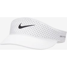 Nike Dri-Fıt Adv Ace Beyaz Tenis Vizörü FB6443-100