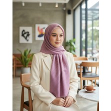 Lady Coco Kendinden Desenli Yaz Esintisi Krep Şal