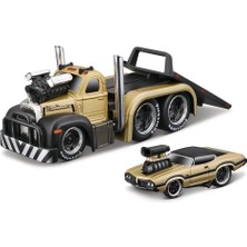 Maisto Muscle Machines Taşıyıcı ve Araç Set 1/64 04 59051