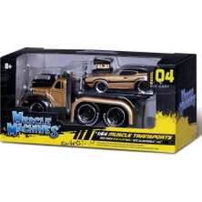 Maisto Muscle Machines Taşıyıcı ve Araç Set 1/64 04 59051