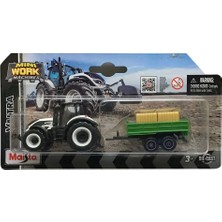 Maisto Mini Work Machines Traktör ve Römork Set 07