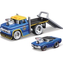 Maisto Muscle Machines Taşıyıcı ve Araç Set 1/64 03 59050