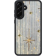 BG AKSESUAR Samsung Galaxy A36 Uyumlu Parıltı Desenli Kamera Korumalı Darbelere Dayanıklı Kılıf