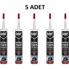 Selsil Ultra Tack Beyaz Silikon 290 ml 5 Adet