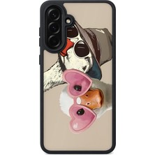 BG AKSESUAR Samsung Galaxy A36 Uyumlu Havalıördekler Desenli Kamera Korumalı Darbelere Dayanıklı Kılıf