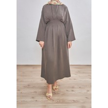 Beyruha Collection Pile Detaylı Elbise