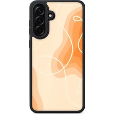 BG AKSESUAR Samsung Galaxy A36 Uyumlu Kıvrımlar Desenli Kamera Korumalı Darbelere Dayanıklı Kılıf