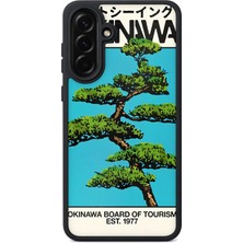 BG AKSESUAR Samsung Galaxy A36 Uyumlu Okinawa Desenli Kamera Korumalı Darbelere Dayanıklı Kılıf