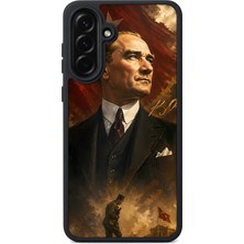 BG AKSESUAR Samsung Galaxy A36 Uyumlu Asker Desenli Kamera Korumalı Darbelere Dayanıklı Kılıf