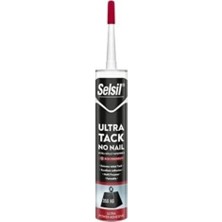 Serra Selsil Ultra Tack Korniş Yapıştırıcısı ve 350 kg Ağırlık Taşıyan Hybrid Çok Güçlü Yapıştırıcı 290 ml
