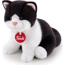 Salmore Mey Ithalat® Peluş Siyah Beyaz Kedi 20 cm